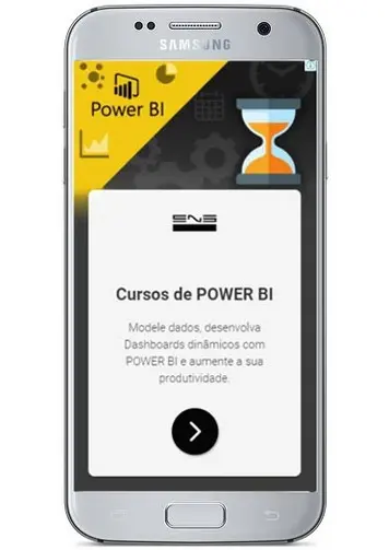 Imagem de celular mostrando Anúncio com Imagem no Google Ads para a ENG DTP & Multimídia